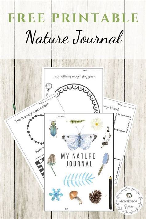 Free Nature Journal Printables